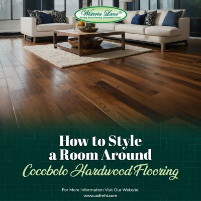 How to Style a Room Around Cocobolo Hardwood Flooring