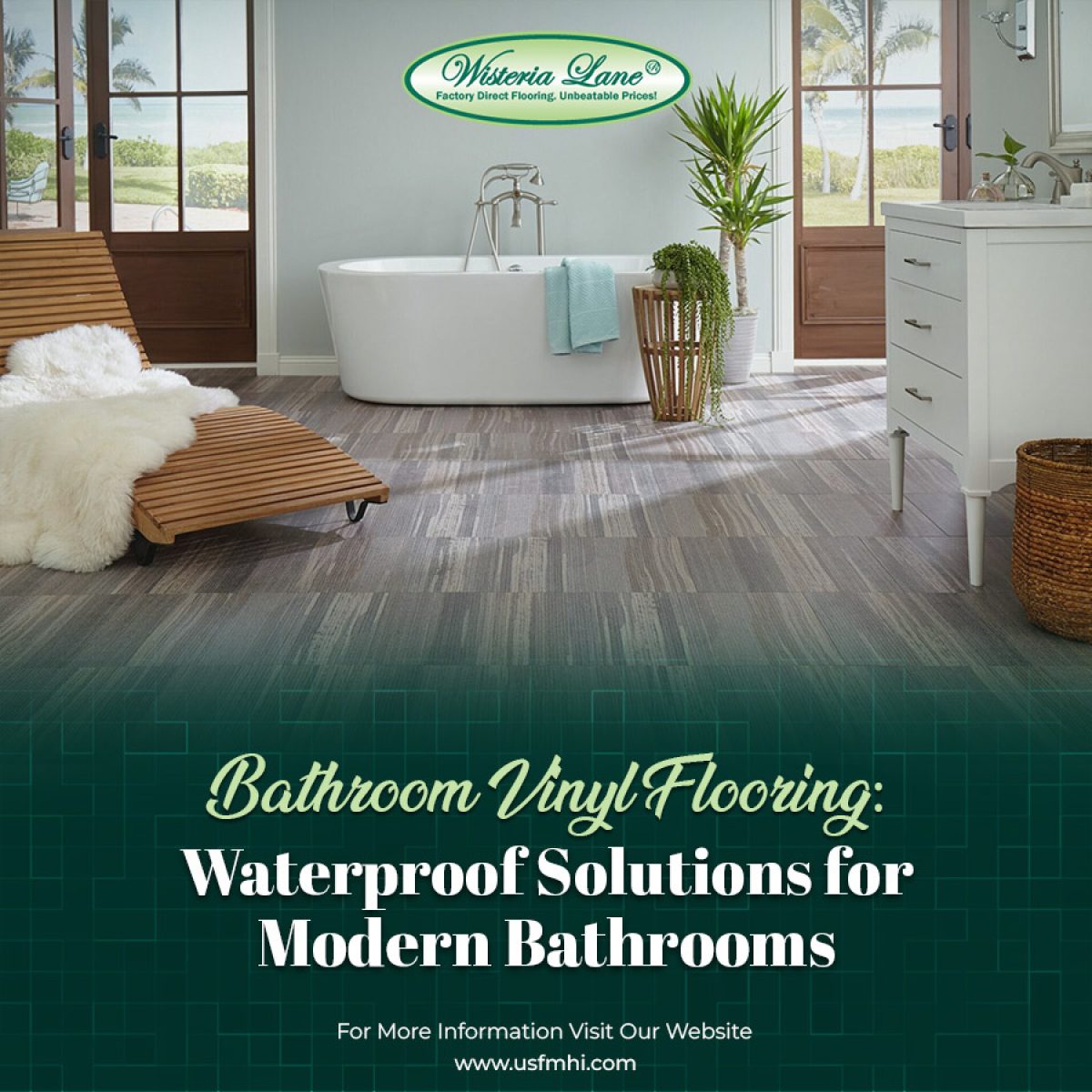 Bathroom Vinyl Flooring Waterproof Solutions for Modern Bathrooms